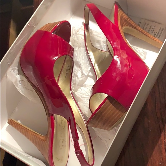 Red Heels Jessica Simpson - Picture 3 of 3